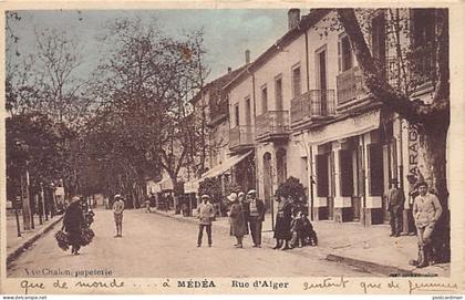 Algérie - MÉDÉA - Rue d'Alger