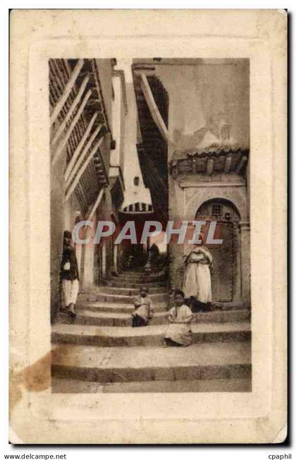 CPA Algerie Rue Enfants