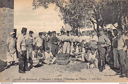 Algérie - ARMÉE D'AFRIQUE - 3ème Chasseurs d'Afrique - Quartier de Mansourah (Constantine)