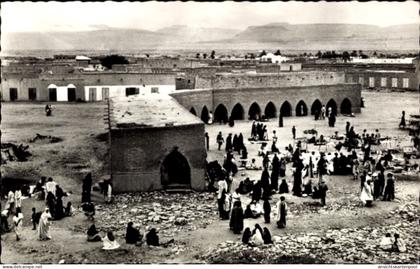 CPA Dhar Mauretanien, Blick auf einen Markt