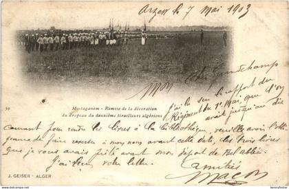 Mostaganem, Remise de la decoration