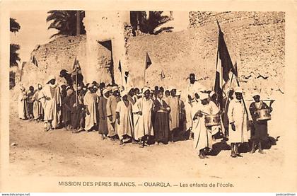 Algérie - OUARGLA - Les enfants de l'école des Pères Blancs - Ed. Missions d'Afrique