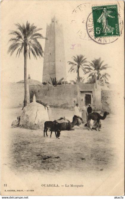 CPA ALGERIA OUARGLA La Mosquee (1146026)