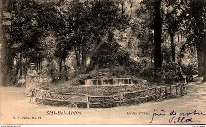 Algérie - SIdi-Bel-Abbès - Jardin Public