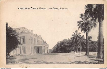 Algérie - SKIKDA Philippeville - Domaine des Lions - Terrasse - Ed. Sales