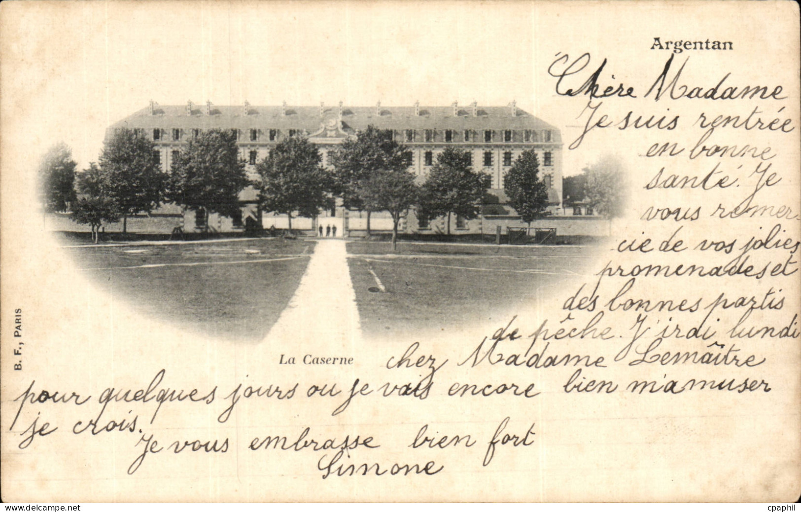 Argentan CPA Caserne Molitor