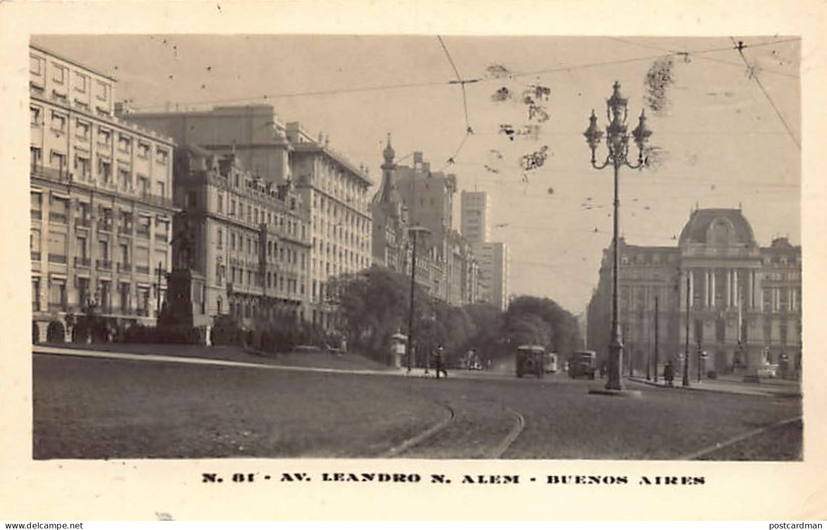 Argentina - BUENOS AIRES - Av. Leandro N. Alem - Ed. Industria Argentina 81