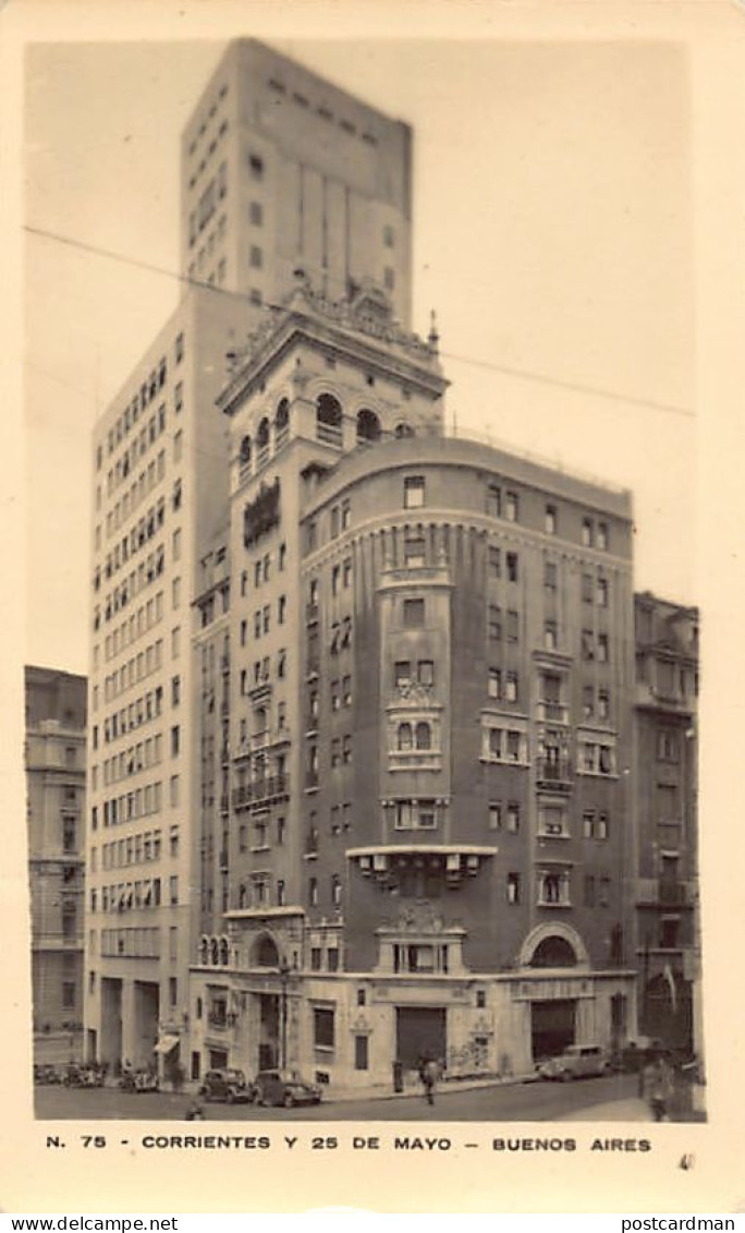 Argentina - BUENOS AIRES - Corrientes y 25 de Mayo - Ed. Industria Argentina 75