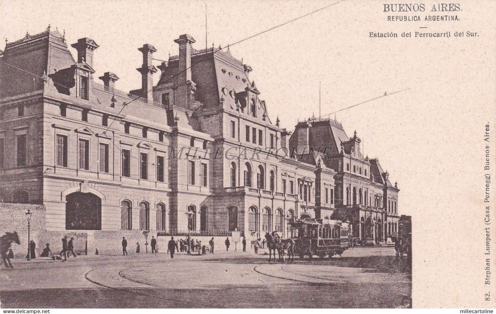 ARGENTINA - Buenos Aires - Estacion del Ferrocarril del Sur