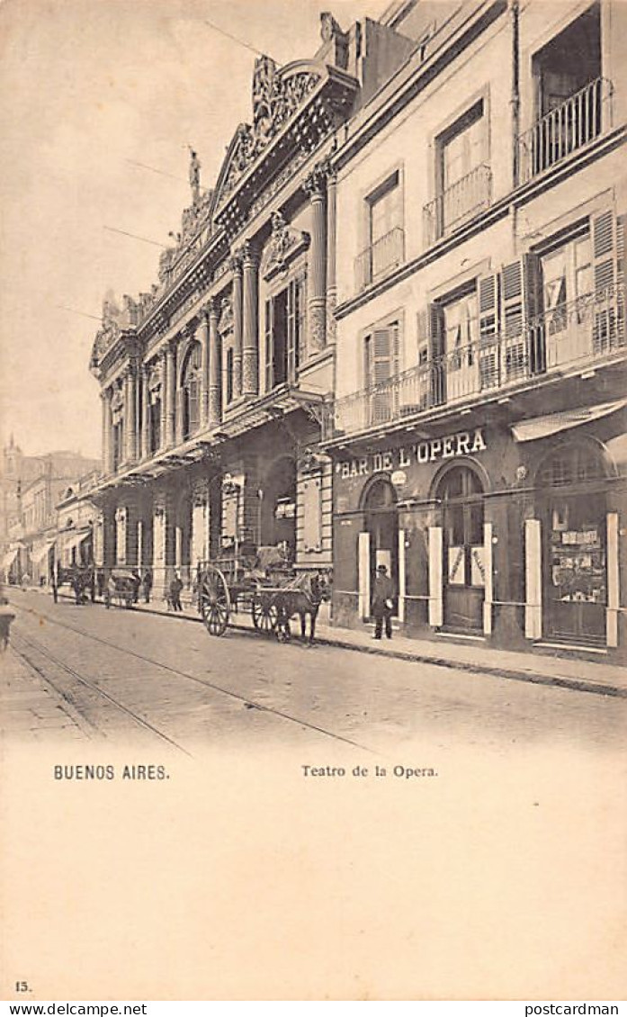 Argentina - BUENOS AIRES - Teatro de la Opera - Bar - Ed. desconocido 15