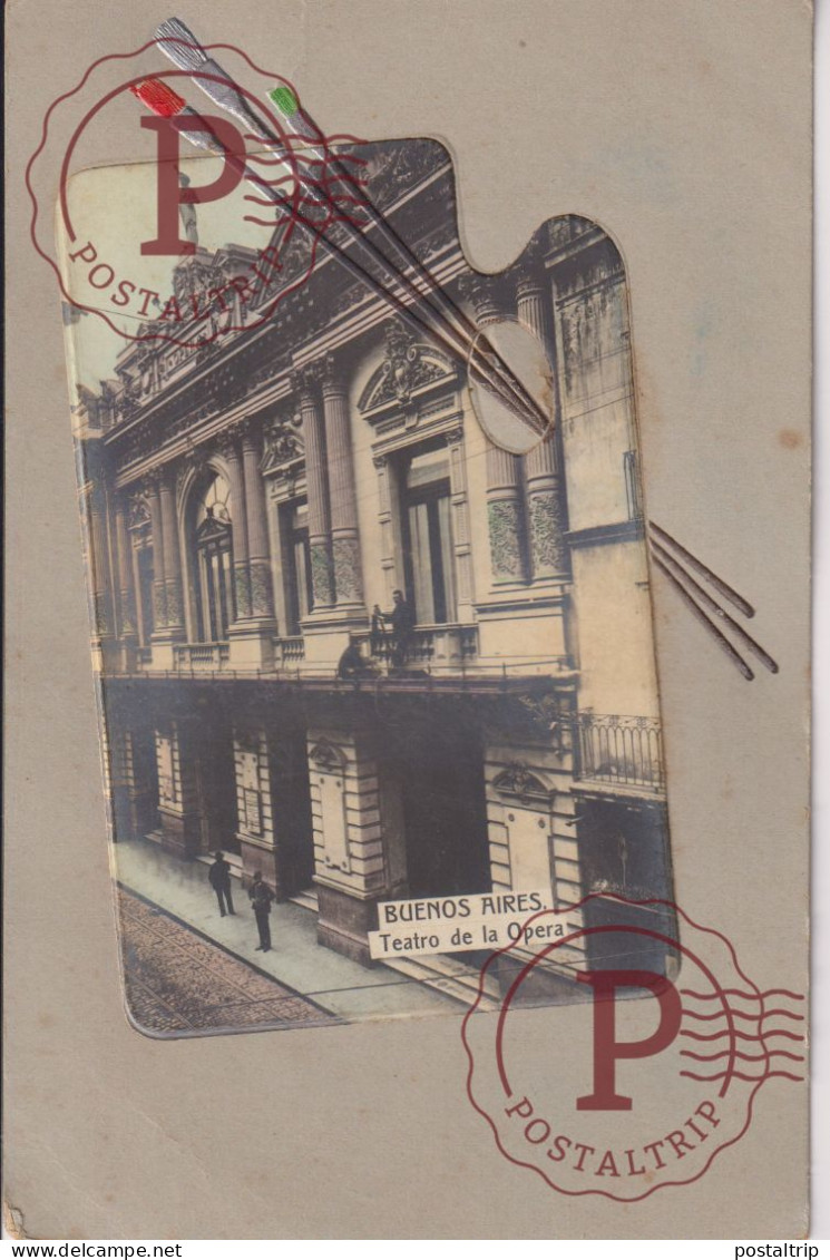 ARGENTINA. BUENOS AIRES. TEATRO DE LA OPERA. PALETA.