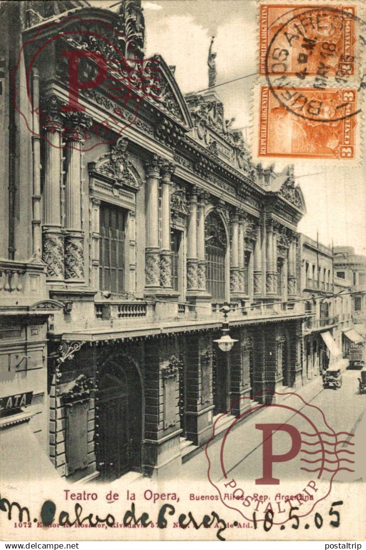 ARGENTINA. BUENOS AIRES. TEATRO DE LA OPERA. THEATRE.