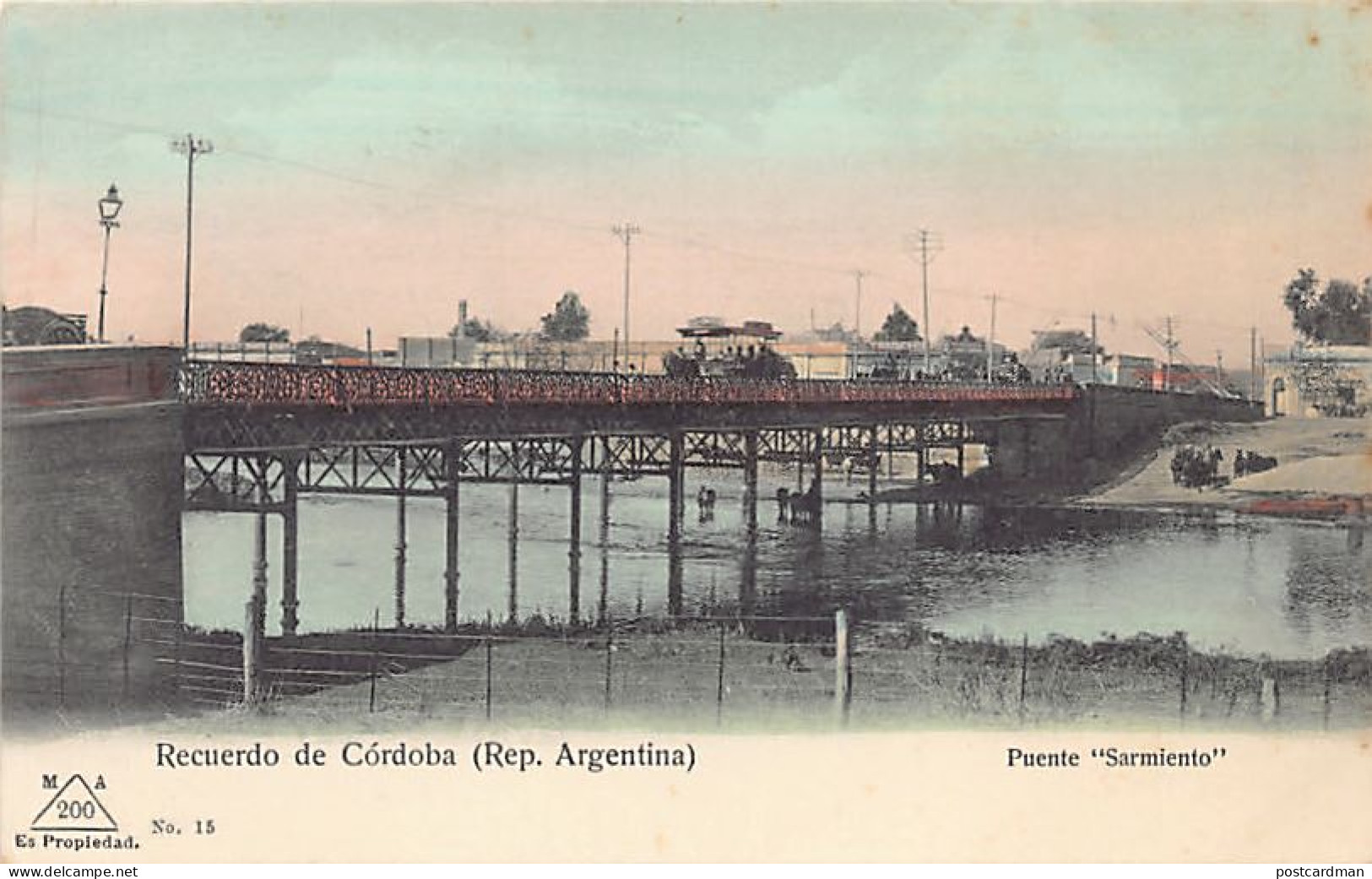 Argentina - CORDOBÁ - Puente Sarmiento - Ed. M.A. 15