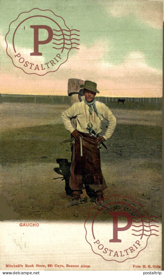 ARGENTINA. Gaucho. Edición Mitchell's Book Store. PROFESIONES PROFFESIONS.