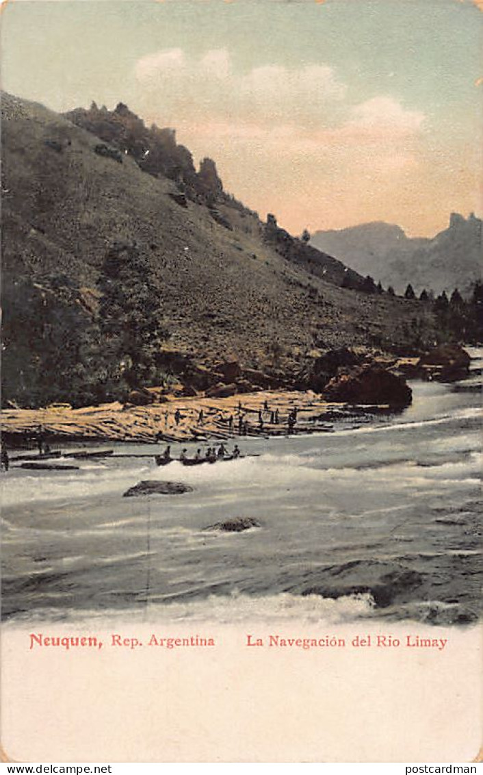 Argentina - NEUQUEN - La navegacion del Rio Limay - Ed. R. Rosauer 302