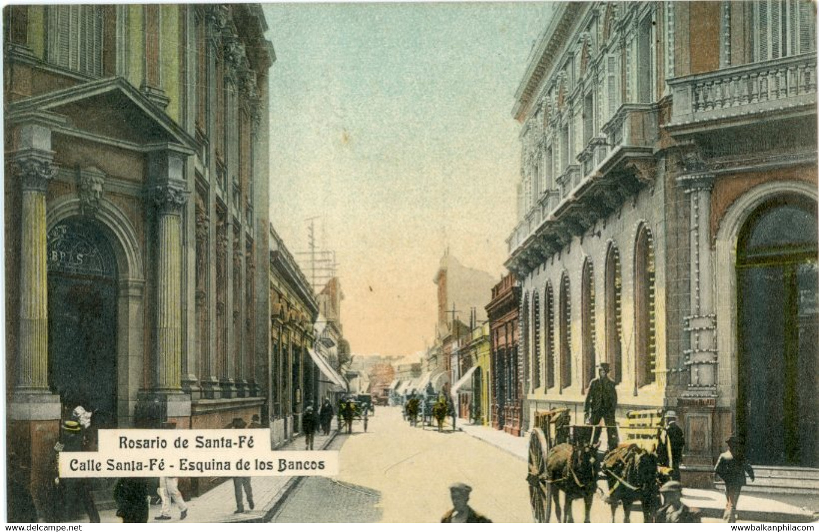 Argentina Santa Fe Rosario Banks Street