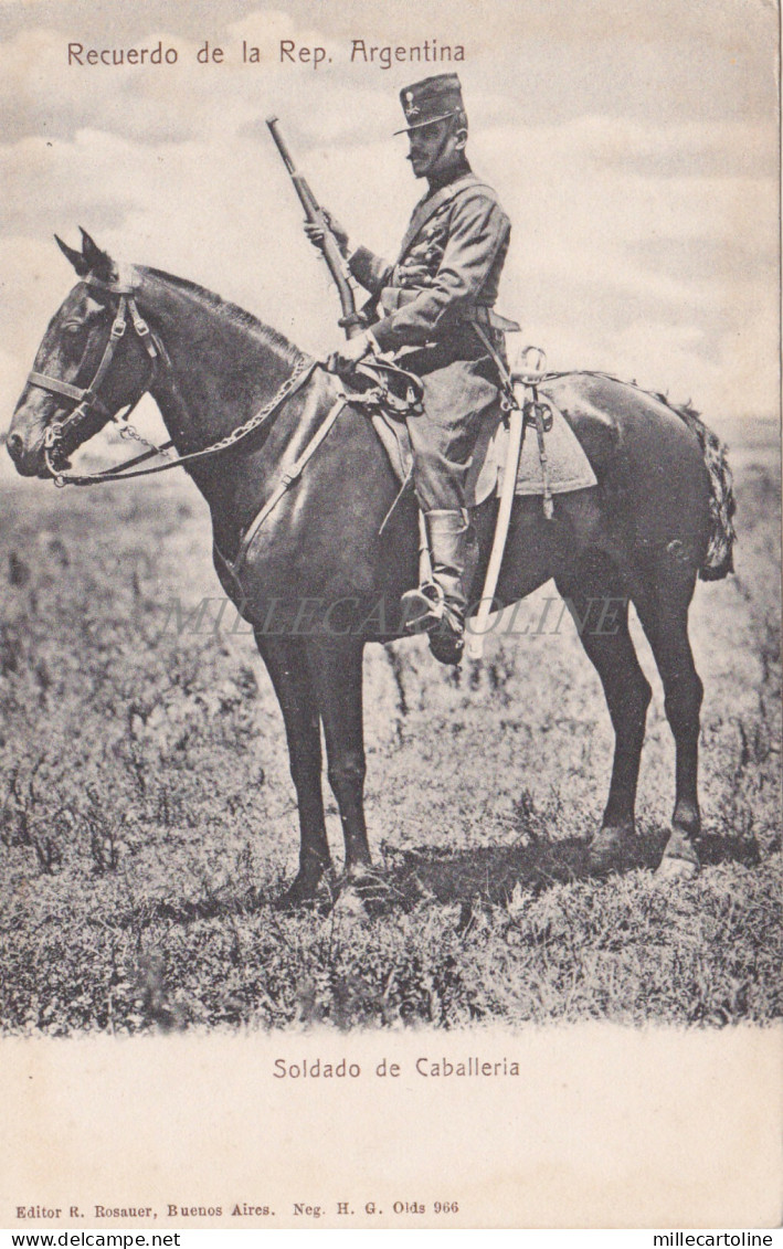 ARGENTINA - Soldado de Caballeria