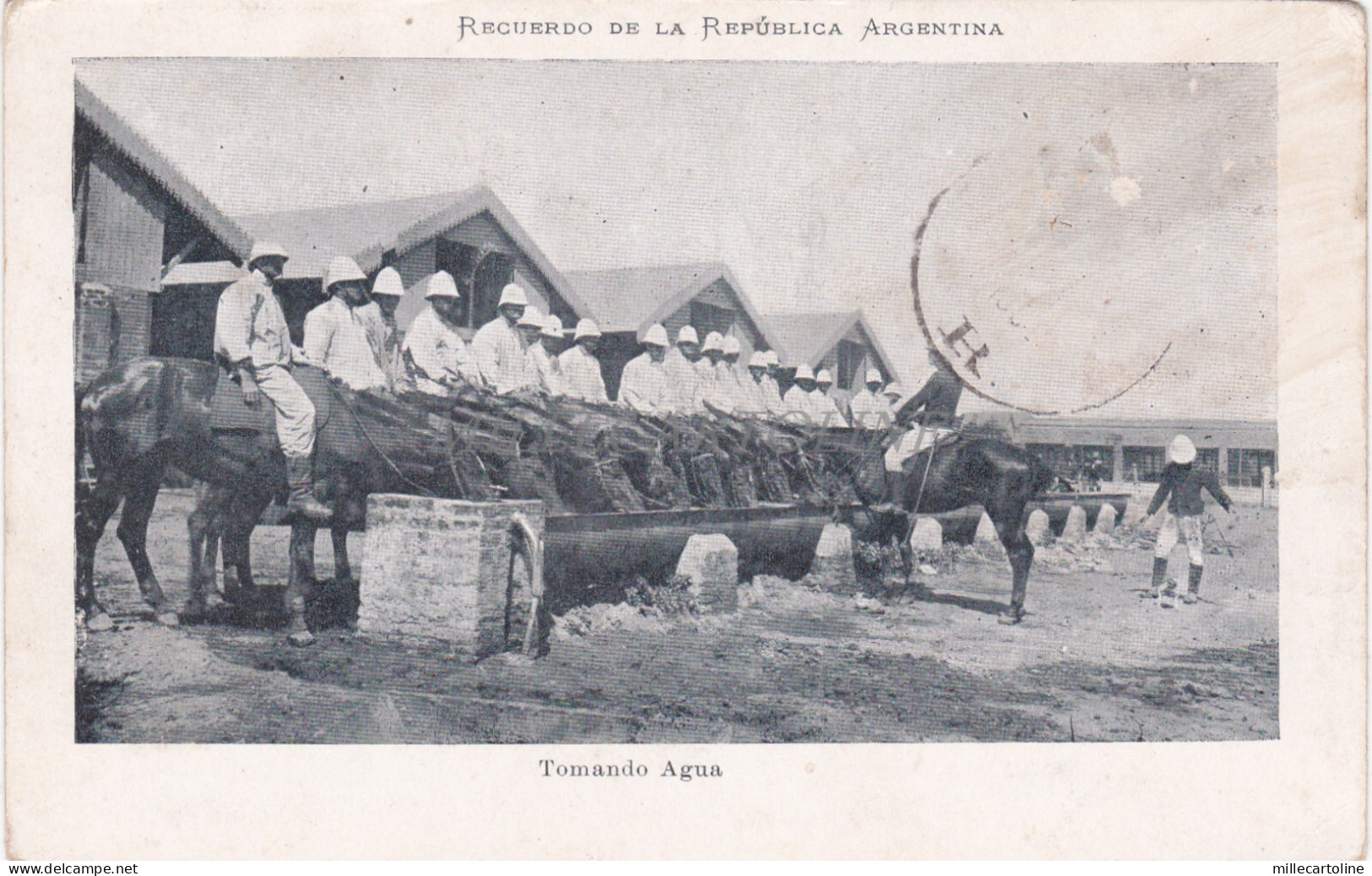 ARGENTINA - Tomando Agua, Postcard