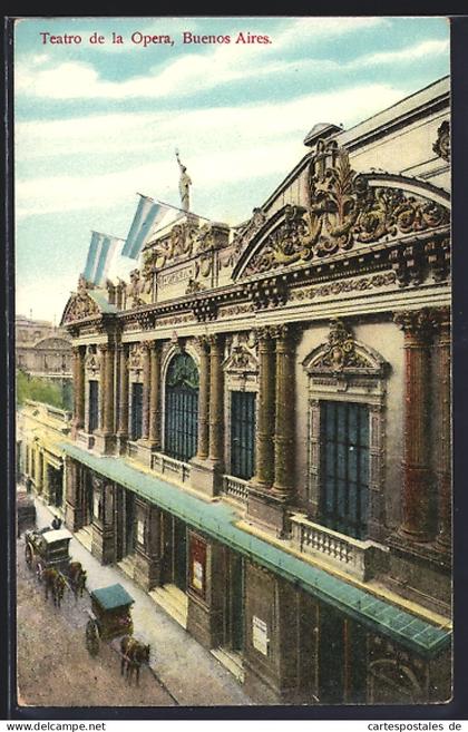 AK Buenos Aires, Teatro de la Opera