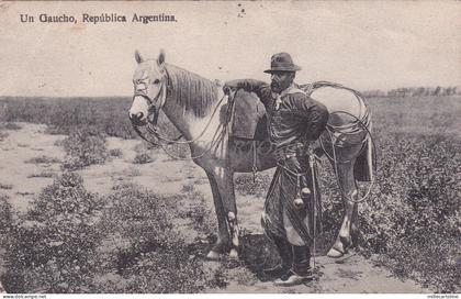 ARGENTINA - Un Gaucho, Postcard
