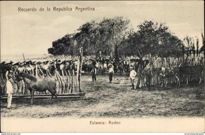 CPA Argentinien, Estancia, Rodeo