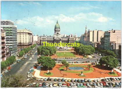 CPSM ARGENTINA ARGENTINE BUENOS AIRES PLAZA CONGRESO