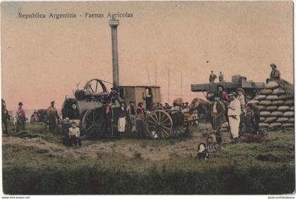Republica Argentina - Faenas Agricolas