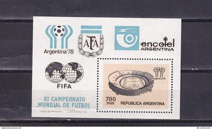 SA04 Argentina 1978 Football World Cup - Argentina minisheet