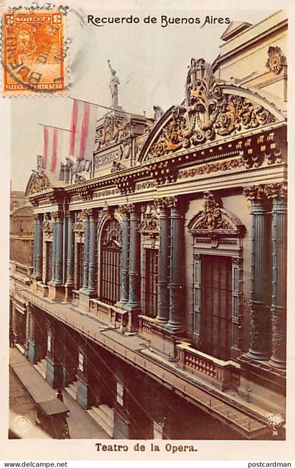 Argentina - BUENOS AIRES - Teatro de la Opera - Ed. E. Avengi 36