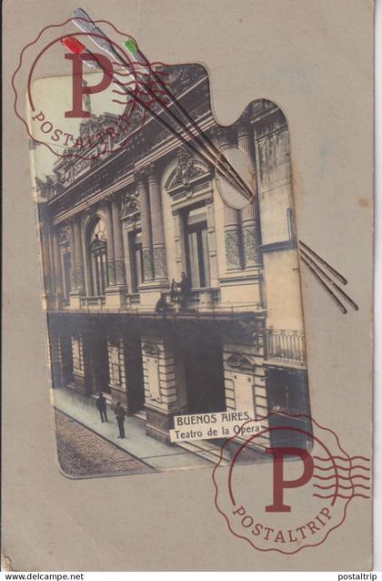 ARGENTINA. BUENOS AIRES. TEATRO DE LA OPERA. PALETA.