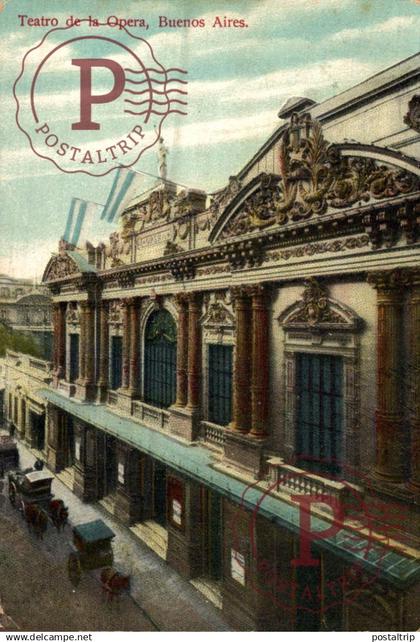 ARGENTINA. BUENOS AIRES. TEATRO DE LA OPERA. THEATRE.