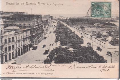 Buenos Aires - Paseo de Julio