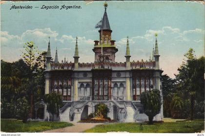 CPA ARGENTINA Legacion Argentina Montevideo (1057698)