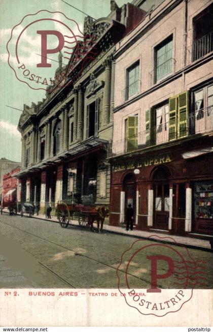 ARGENTINA. BUENOS AIRES. TEATRO Y BAR DE LA OPERA. THEATRE. CAFE