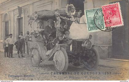 Argentina - CORDOBA - Carnaval 1907, Primer Premio - Fotografia Nacional - REAL PHOTO.