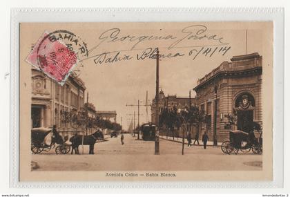 Bahia Blanca. Avenida Colon. *