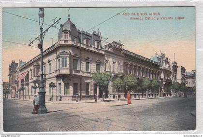 Buenos Aires. Avenida Callao y Vicente Lopez. *