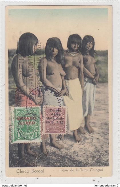 Chaco Boreal. Indias de la Tribu Caingua. *