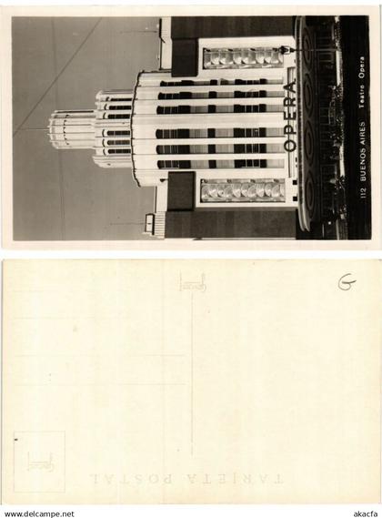 CPA ARGENTINA-Buenos Aires, Teatro Opera (349380)