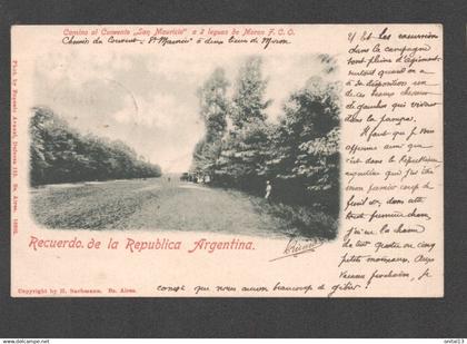 RECUERDO DE LA REPUBLICA ARGENTINA  / MORON  CAMINO AL COVENTO SAN MAURICIO XW396
