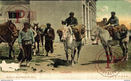 ARGENTINA. Lecheros. Mitchell's Book Store. PROFESIONES PROFFESIONS.