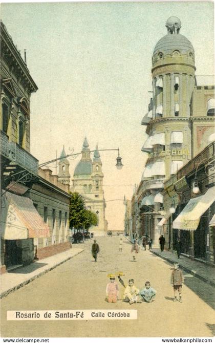 Argentina Rosario de Santa Fe Cordoba Street