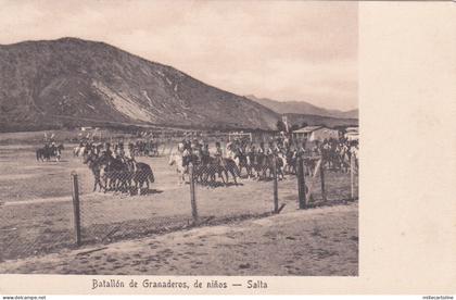 ARGENTINA - Salta, Batallon de Granaderos de ninos