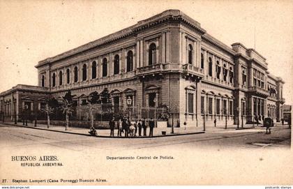 Argentinien, Buenos Aires, Departamento Central de Policia, um 1900/05