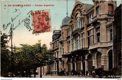 CPA AK ARGENTINA Buenos Aires Coliseo Argentino (1218987)