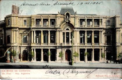 CPA Buenos Aires Argentinien, La Bolsa de Comercio, Argentinien, 1905