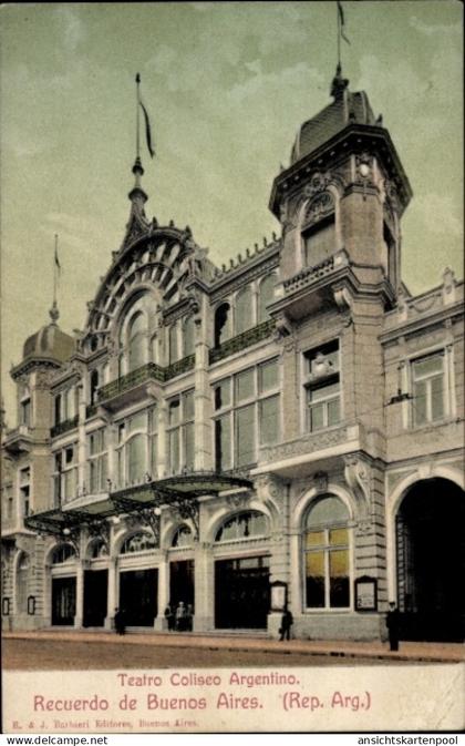 CPA Buenos Aires Argentinien, Teatro Coliseo Argentino