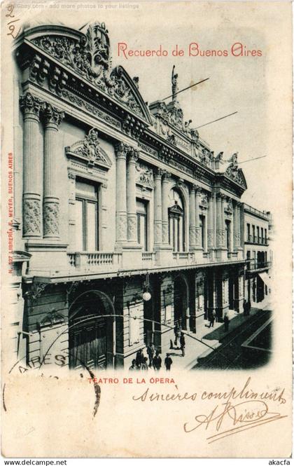 PC ARGENTINA BUENOS AIRES TEATRO DE LA OPERA (a68734)
