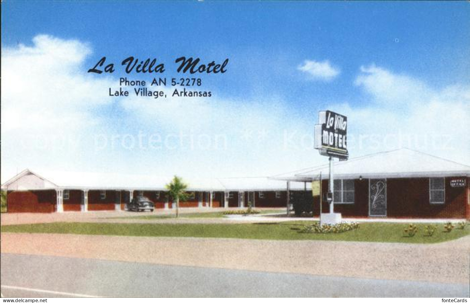 Arkansas US-State La villa motel
