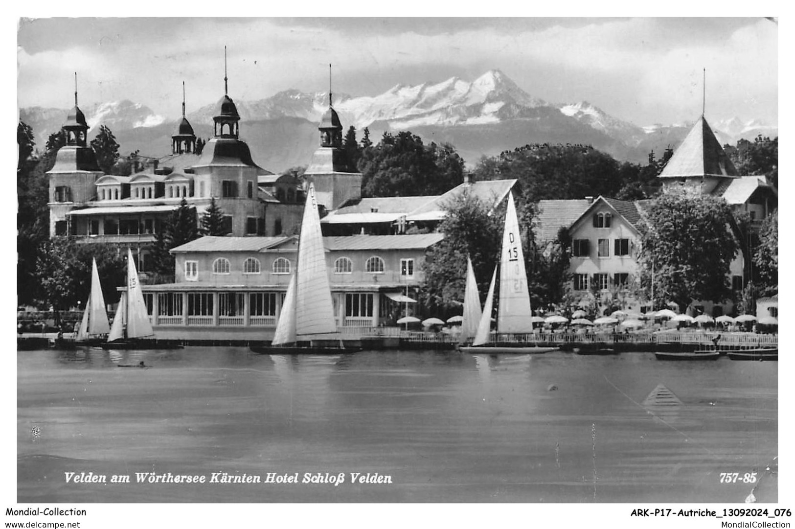 ARKP17-1096-AUTRICHE - VELDEN - Velden am Worthersee Karnten hotel Schloss Velden